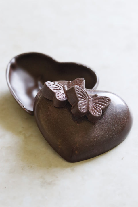 🌸 Cuore di cioccolato fondente 🩷
