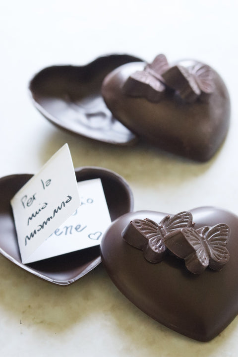 🌸 Cuore di cioccolato fondente 🩷