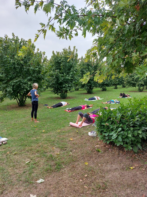 Lezione di Yoga