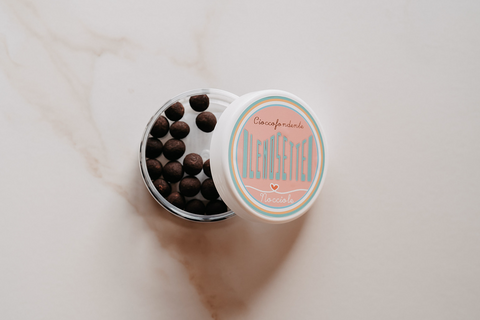 Nosettes au chocolat noir