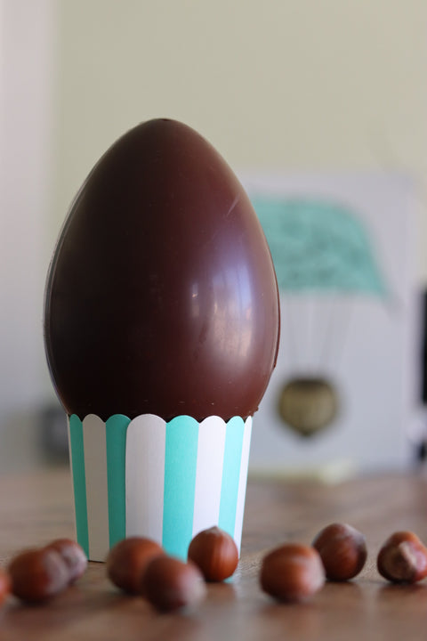 Œuf au chocolat noir