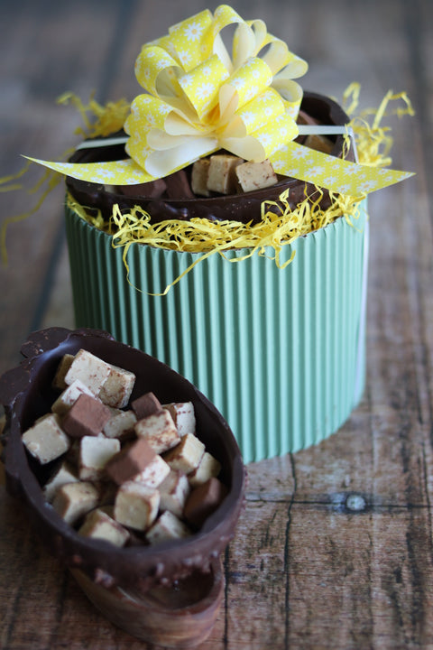 Mezzo Uovo Cioccolato Fondente Rocher con I Cremini del Nonno G