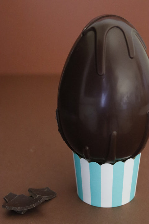 Uovo Cioccolato Fondente e Crema Spalmabile