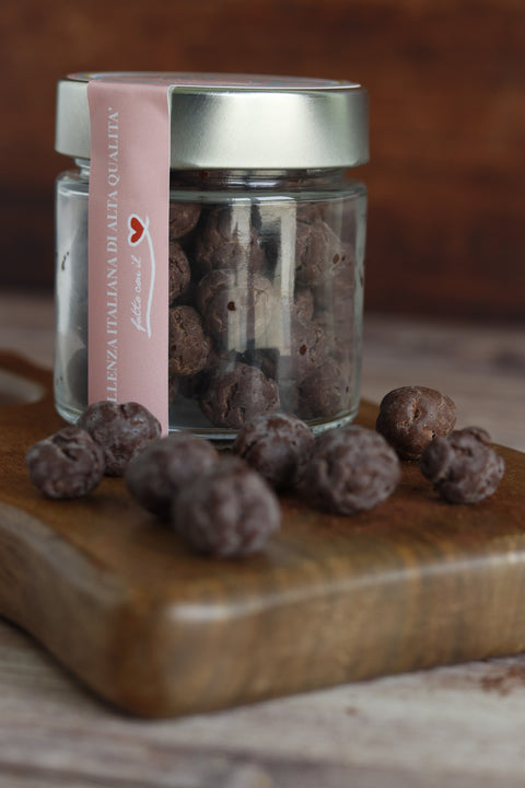 Le Nosette con cioccolato fondente